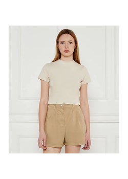 Calvin Klein Jeans T-shirt | Cropped Fit ze sklepu Gomez Fashion Store w kategorii Bluzki damskie - zdjęcie 184324032