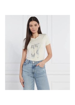 Twinset U&B T-shirt | Regular Fit ze sklepu Gomez Fashion Store w kategorii Bluzki damskie - zdjęcie 184324121