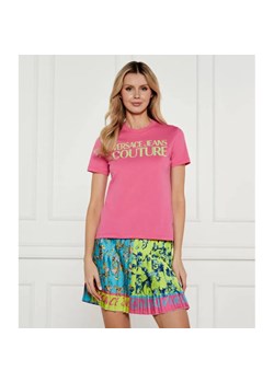 Versace Jeans Couture T-shirt | Regular Fit ze sklepu Gomez Fashion Store w kategorii Bluzki damskie - zdjęcie 184324171