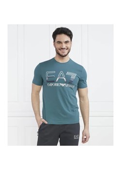 EA7 T-shirt | Regular Fit ze sklepu Gomez Fashion Store w kategorii T-shirty męskie - zdjęcie 184324280
