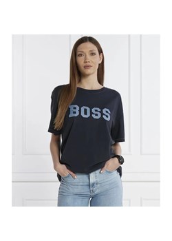 BOSS ORANGE T-shirt | Relaxed fit ze sklepu Gomez Fashion Store w kategorii Bluzki damskie - zdjęcie 184324284