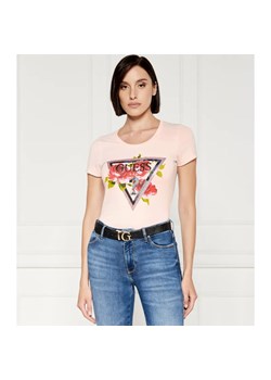 GUESS T-shirt ROSES | Regular Fit ze sklepu Gomez Fashion Store w kategorii Bluzki damskie - zdjęcie 184324354