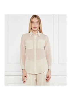 Marella SPORT Koszula CENNARE | Regular Fit | z dodatkiem jedwabiu ze sklepu Gomez Fashion Store w kategorii Koszule damskie - zdjęcie 184324521
