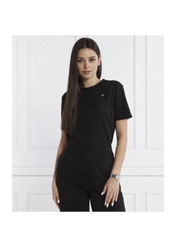 Calvin Klein Jeans T-shirt | Regular Fit ze sklepu Gomez Fashion Store w kategorii Bluzki damskie - zdjęcie 184324784