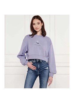 Calvin Klein Jeans Bluza | Cropped Fit ze sklepu Gomez Fashion Store w kategorii Bluzy damskie - zdjęcie 184324791
