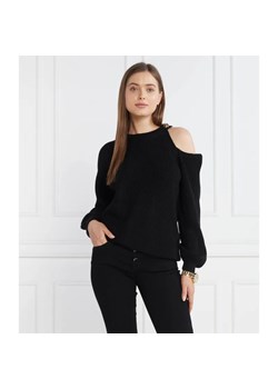Liu Jo Sweter | Regular Fit | z dodatkiem wełny ze sklepu Gomez Fashion Store w kategorii Swetry damskie - zdjęcie 184324811