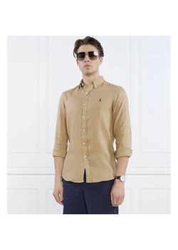 POLO RALPH LAUREN Lniana koszula | Slim Fit ze sklepu Gomez Fashion Store w kategorii Koszule męskie - zdjęcie 184324910