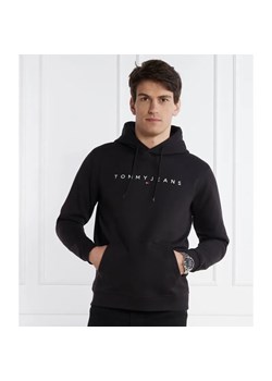 Tommy Jeans Bluza LINEAR LOGO HOODIE EXT | Regular Fit ze sklepu Gomez Fashion Store w kategorii Bluzy męskie - zdjęcie 184324922