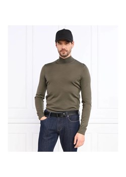 BOSS BLACK Wełniany sweter Lodiego | Regular Fit | z dodatkiem jedwabiu ze sklepu Gomez Fashion Store w kategorii Swetry męskie - zdjęcie 184324991