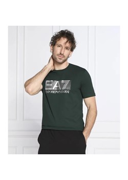 EA7 T-shirt | Regular Fit ze sklepu Gomez Fashion Store w kategorii T-shirty męskie - zdjęcie 184325020