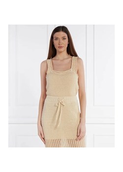 Liviana Conti Lniany top | Regular Fit ze sklepu Gomez Fashion Store w kategorii Bluzki damskie - zdjęcie 184325040