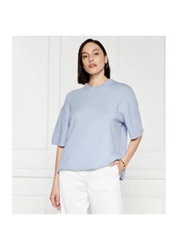 Samsøe Samsøe Wełniany sweter Megan | Oversize fit ze sklepu Gomez Fashion Store w kategorii Swetry damskie - zdjęcie 184325084