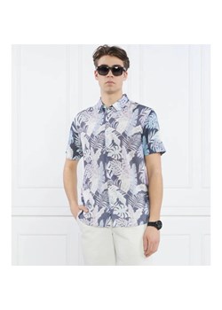 GUESS Koszula SS ECO RAYON INDGO T | Slim Fit ze sklepu Gomez Fashion Store w kategorii Koszule męskie - zdjęcie 184325164