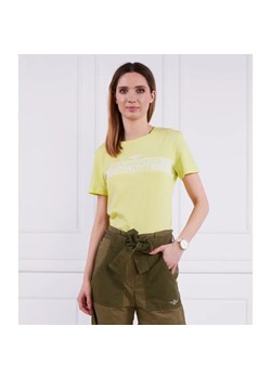 Aeronautica Militare T-shirt | Slim Fit ze sklepu Gomez Fashion Store w kategorii Bluzki damskie - zdjęcie 184325174