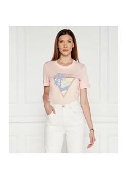 GUESS T-shirt | Regular Fit ze sklepu Gomez Fashion Store w kategorii Bluzki damskie - zdjęcie 184325253