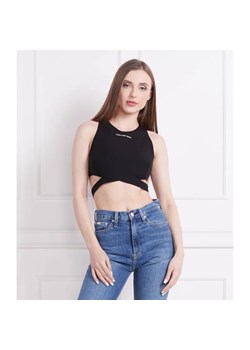 Calvin Klein Jeans Top | Slim Fit ze sklepu Gomez Fashion Store w kategorii Bluzki damskie - zdjęcie 184325292
