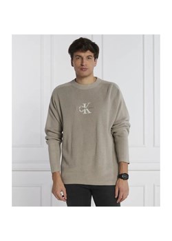 Calvin Klein Jeans Sweter | Loose fit ze sklepu Gomez Fashion Store w kategorii Swetry męskie - zdjęcie 184325444