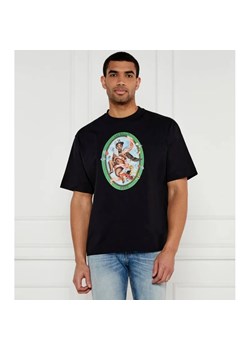 OFF-WHITE T-shirt FRESCO | Loose fit ze sklepu Gomez Fashion Store w kategorii T-shirty męskie - zdjęcie 184325471