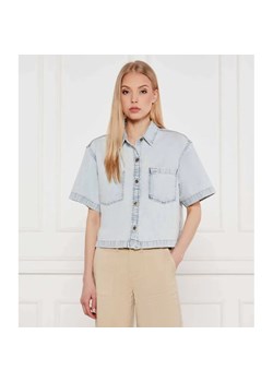 Guess Jeans Jeansowa koszula | Relaxed fit ze sklepu Gomez Fashion Store w kategorii Koszule damskie - zdjęcie 184325554