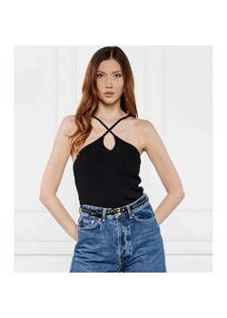 Samsøe Samsøe Top Sanina | Slim Fit ze sklepu Gomez Fashion Store w kategorii Bluzki damskie - zdjęcie 184325601