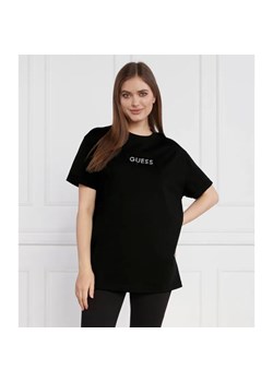 GUESS T-shirt SS CN MINI BOX TEE | Regular Fit ze sklepu Gomez Fashion Store w kategorii Bluzki damskie - zdjęcie 184325632