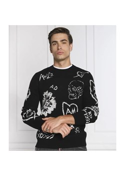 Alexander McQueen Wełniany sweter | Regular Fit ze sklepu Gomez Fashion Store w kategorii Swetry męskie - zdjęcie 184325670