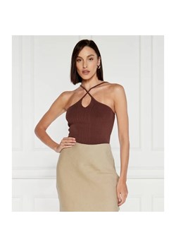 Samsøe Samsøe Top Sanina | Slim Fit ze sklepu Gomez Fashion Store w kategorii Bluzki damskie - zdjęcie 184325733