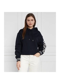 Tommy Hilfiger Bluza REG MONOTYPE SLV CROP HOODIE | Relaxed fit ze sklepu Gomez Fashion Store w kategorii Bluzy damskie - zdjęcie 184325802