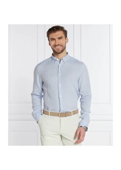 BOSS BLACK Lniana koszula S-LIAM | Regular Fit ze sklepu Gomez Fashion Store w kategorii Koszule męskie - zdjęcie 184325814