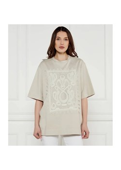 DONDUP - made in Italy T-shirt | Oversize fit ze sklepu Gomez Fashion Store w kategorii Bluzki damskie - zdjęcie 184325840