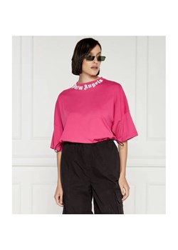 Palm Angels T-shirt | Loose fit ze sklepu Gomez Fashion Store w kategorii Bluzki damskie - zdjęcie 184325881