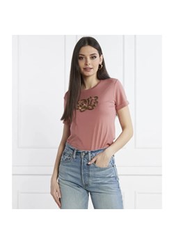LAUREN RALPH LAUREN T-shirt HAILLY | Regular Fit ze sklepu Gomez Fashion Store w kategorii Bluzki damskie - zdjęcie 184325954