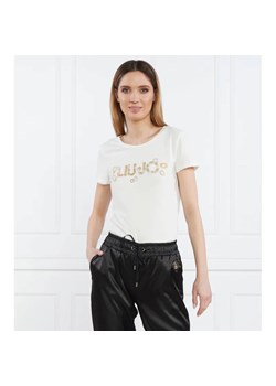 Liu Jo Sport T-shirt | Regular Fit ze sklepu Gomez Fashion Store w kategorii Bluzki damskie - zdjęcie 184325990