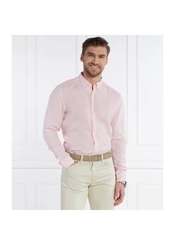 BOSS BLACK Lniana koszula S-LIAM | Regular Fit ze sklepu Gomez Fashion Store w kategorii Koszule męskie - zdjęcie 184326044