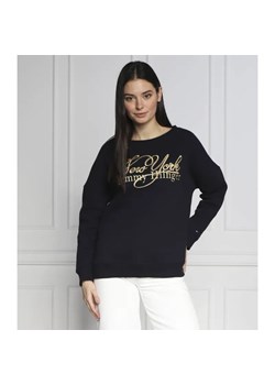 Tommy Hilfiger Bluza NY METALLIC | Regular Fit ze sklepu Gomez Fashion Store w kategorii Bluzy damskie - zdjęcie 184326081