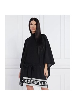 Karl Lagerfeld Ponczo | Relaxed fit | z dodatkiem wełny ze sklepu Gomez Fashion Store w kategorii Poncza - zdjęcie 184326101