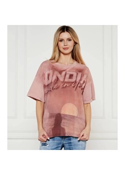 DONDUP - made in Italy T-shirt | Oversize fit ze sklepu Gomez Fashion Store w kategorii Bluzki damskie - zdjęcie 184326182