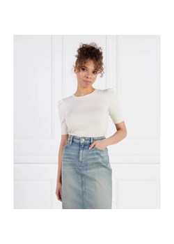 LAUREN RALPH LAUREN T-shirt DOYANIS-MID SLEEVE | Slim Fit ze sklepu Gomez Fashion Store w kategorii Bluzki damskie - zdjęcie 184326233