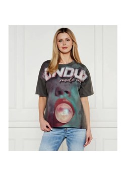 DONDUP - made in Italy T-shirt | Oversize fit ze sklepu Gomez Fashion Store w kategorii Bluzki damskie - zdjęcie 184326322