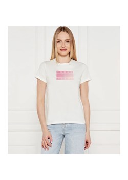 Tommy Jeans T-shirt | Regular Fit ze sklepu Gomez Fashion Store w kategorii Bluzki damskie - zdjęcie 184326330
