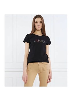 Liu Jo Sport T-shirt | Regular Fit ze sklepu Gomez Fashion Store w kategorii Bluzki damskie - zdjęcie 184326340