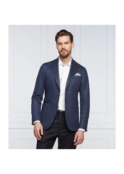 Oscar Jacobson Lniana marynarka Egel | Slim Fit ze sklepu Gomez Fashion Store w kategorii Marynarki męskie - zdjęcie 184326342