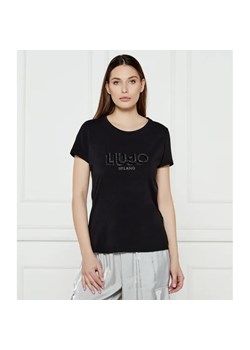 Liu Jo Sport T-shirt | Regular Fit ze sklepu Gomez Fashion Store w kategorii Bluzki damskie - zdjęcie 184326610