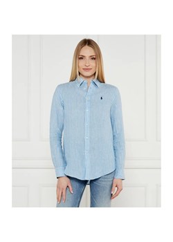 POLO RALPH LAUREN Lniana koszula | Classic fit ze sklepu Gomez Fashion Store w kategorii Koszule damskie - zdjęcie 184326612