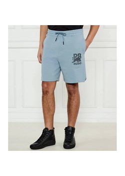 HUGO Szorty Deswick HUGO x Racing Bulls | Oversize fit ze sklepu Gomez Fashion Store w kategorii Spodenki męskie - zdjęcie 184326731