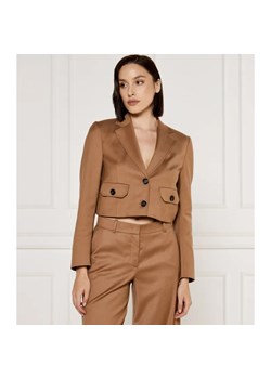 Pinko Wełniana marynarka VIVONA | Cropped Fit ze sklepu Gomez Fashion Store w kategorii Marynarki damskie - zdjęcie 184326920