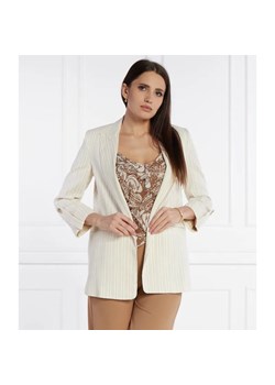 Liu Jo Marynarka | Loose fit | z dodatkiem lnu ze sklepu Gomez Fashion Store w kategorii Marynarki damskie - zdjęcie 184326931