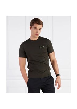 EA7 T-shirt | Regular Fit ze sklepu Gomez Fashion Store w kategorii T-shirty męskie - zdjęcie 184326941