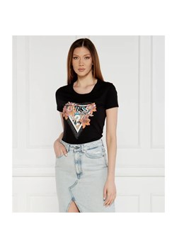 GUESS T-shirt Flowers | Regular Fit ze sklepu Gomez Fashion Store w kategorii Bluzki damskie - zdjęcie 184327080