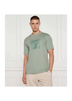 BOSS GREEN T-shirt Logo Rib | Regular Fit ze sklepu Gomez Fashion Store w kategorii T-shirty męskie - zdjęcie 184327154